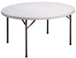 60″ Round Table