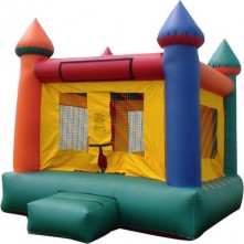 Multi Color Castle Bounce House