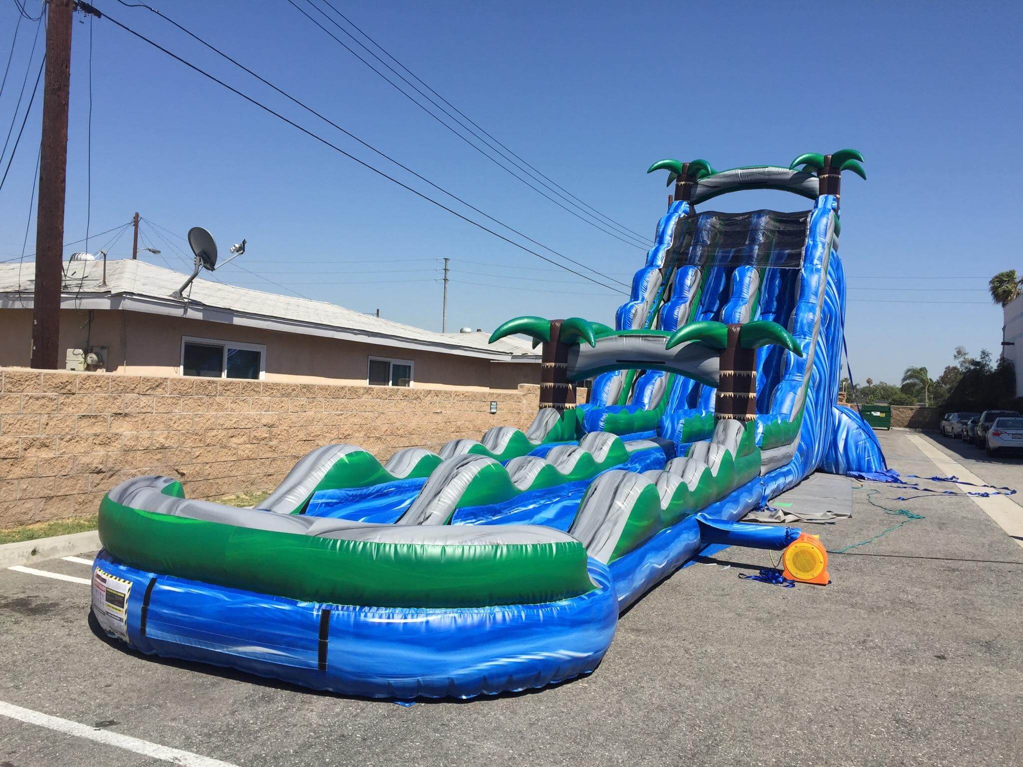 Huge Water Slide