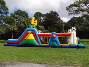 Backyard Sports Obstacle Course