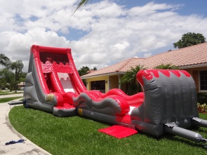 Volcano with Slip and Slide