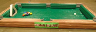Human Billards