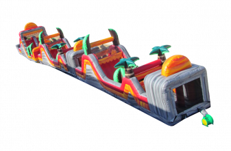 Tropical Lava Obstacle Course