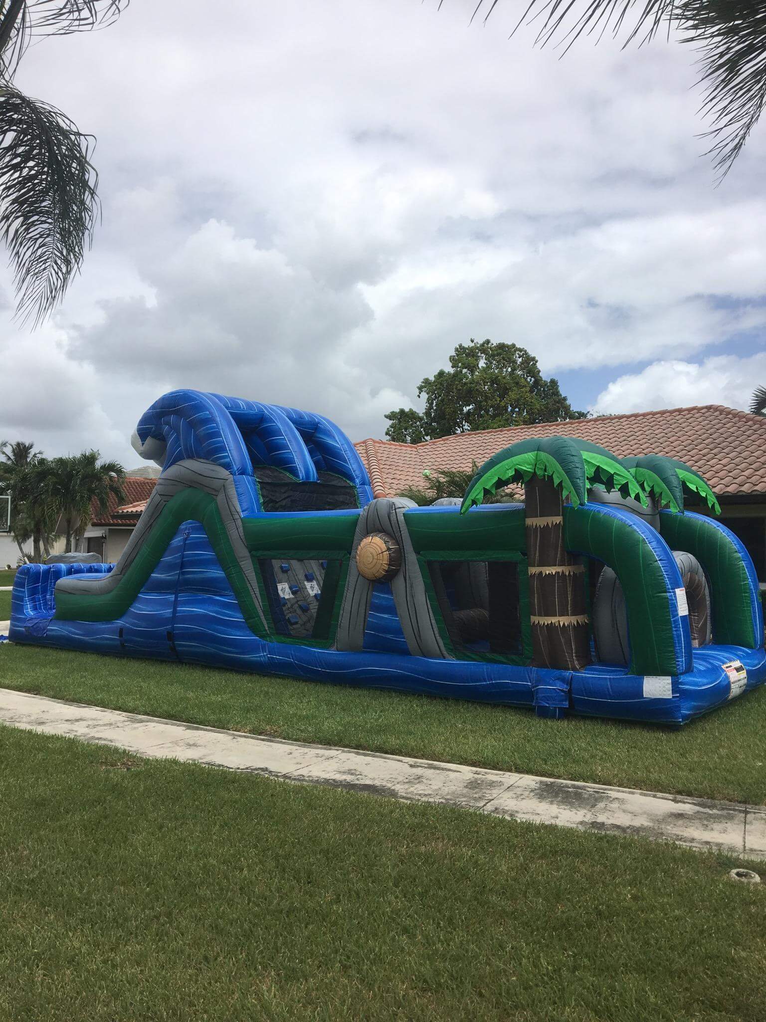 Blue Wave Obstacle Course