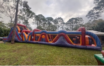 Rainbow Run Obstacle Course