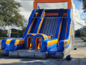 Xtreme Run Rock Wall Climb Dual Slide