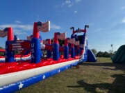 Stars and Stripes Water Slide 36ft DL