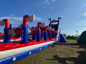 Stars and Stripes Water Slide 36ft DL