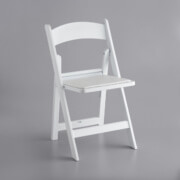 White Padded Chairs