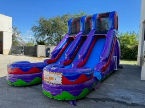 Purple Plunge Water Slide 18ft DL