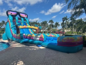 Miami Vice Water Slide 22ft DL
