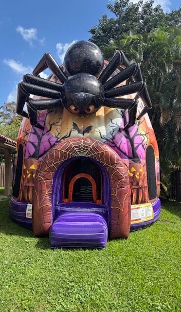 Giant Spider Nest Bounce House