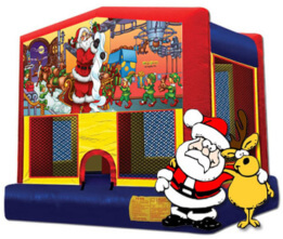 2 in1 Santa Claus Bounce House